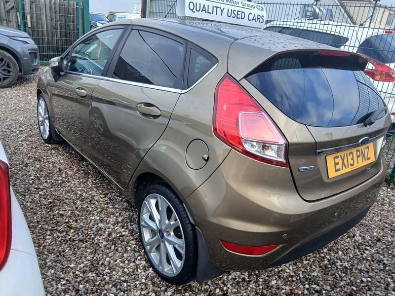 Used Ford Fiesta Titanium X 2013 Brown Hatchback