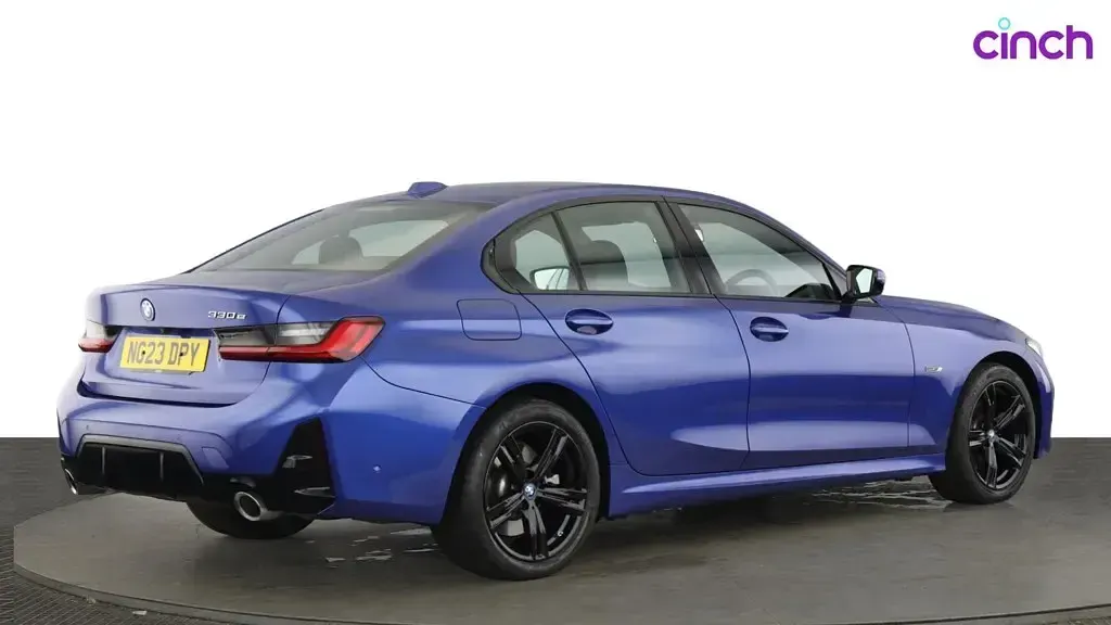 Used BMW 330e M Sport 292 HP (214 kW) 2023 Blue Sedan