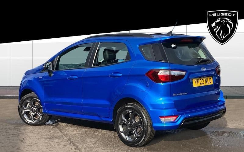 Used Ford Ecosport ST-Line 125 HP (91 kW) 2022 Blue SUV