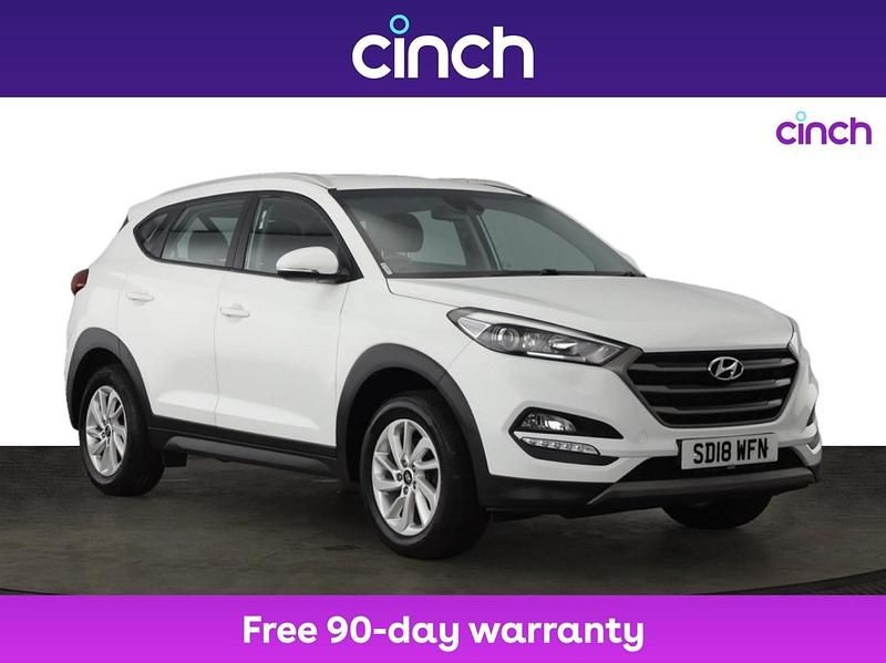 White Used 2018 Hyundai Tucson SE SUV | £10,999 (Good price) - Image 1/3