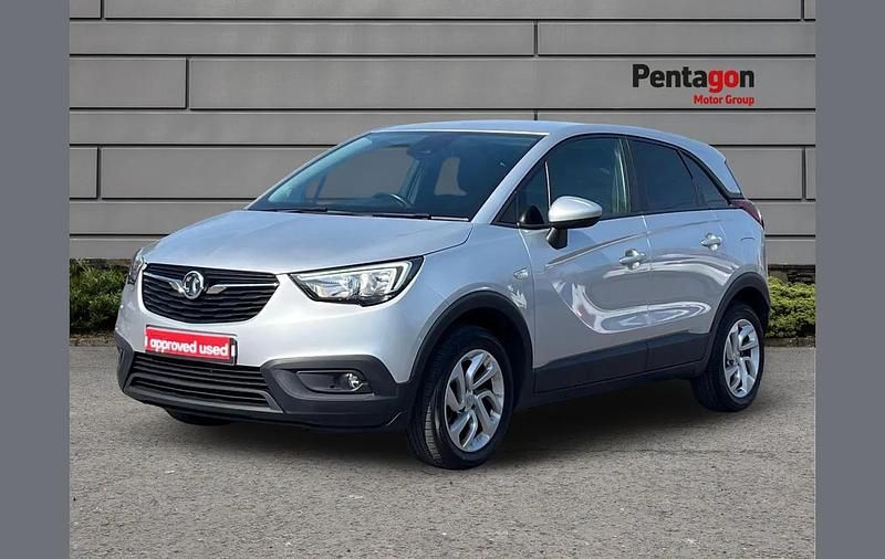 Used Vauxhall Crossland X 108 HP (79 kW) 2018 Silver SUV