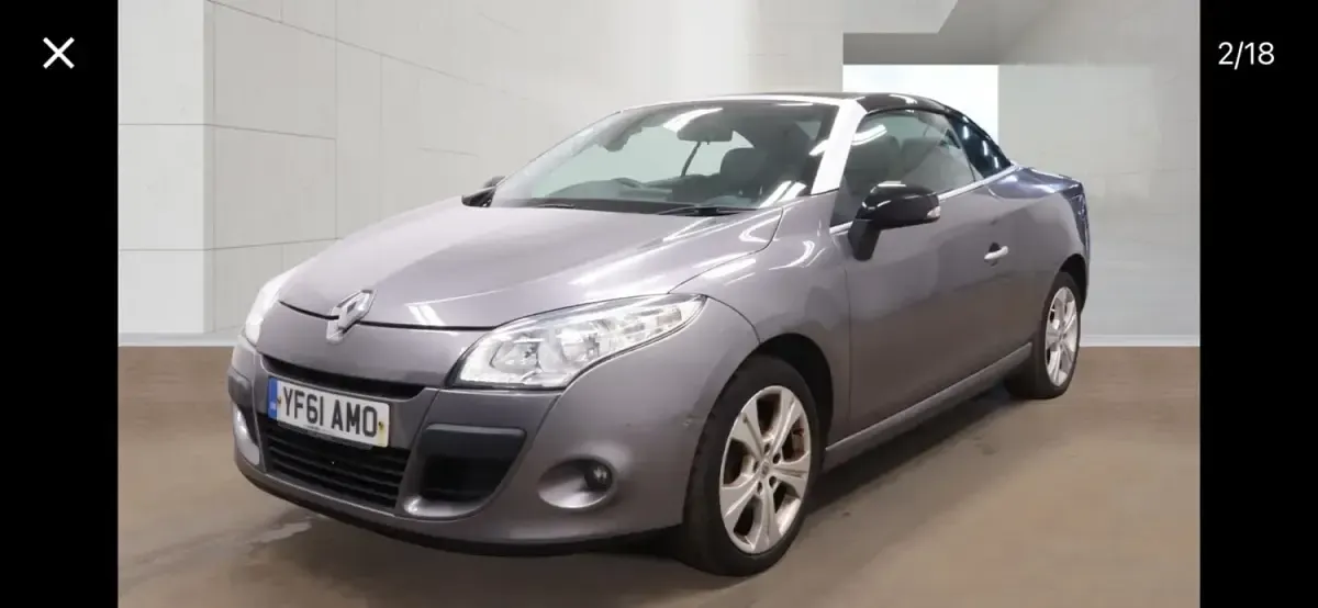 Usado Renault Mégane Cabriolet Dynamique 2011 Cinzento Cabrios
