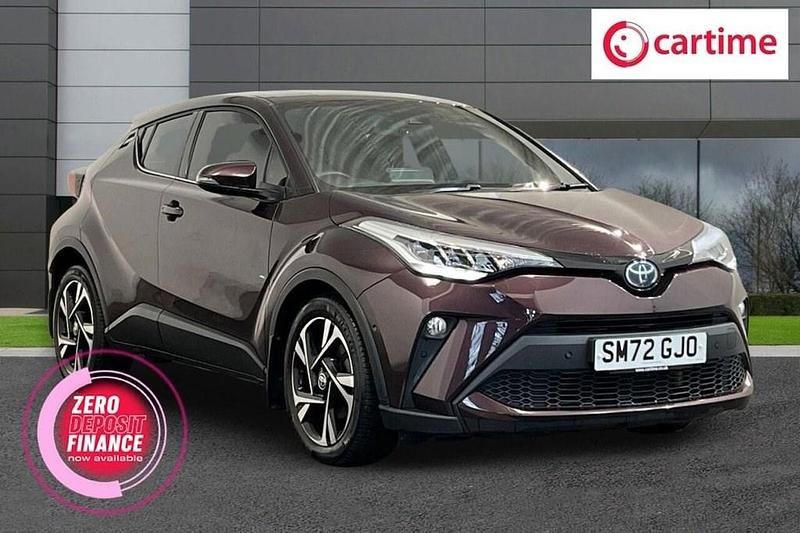 Used Toyota C-HR Design 122 HP (89 kW) 2022 Mauve/purple SUV
