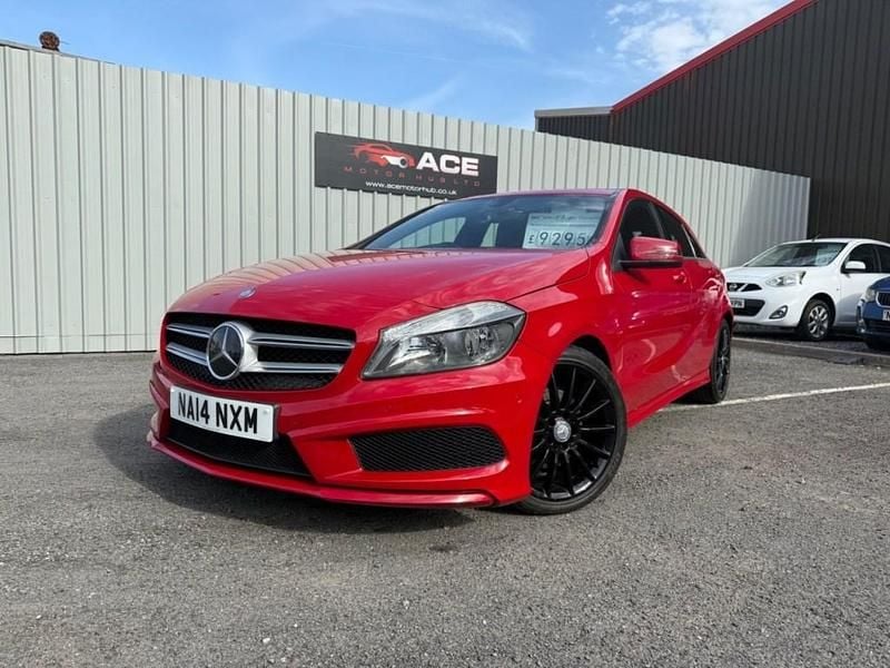 Red Used 2014 Mercedes A200 AMG Hatchback | £8,795 (Fair price) - Image 1/4