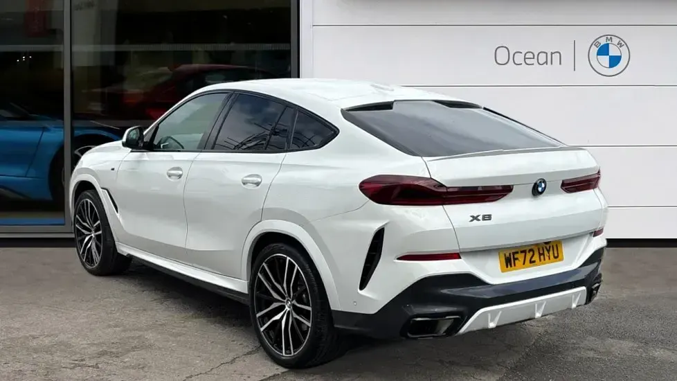 Used BMW X6 M Sport 282 HP (207 kW) 2022 White SUV