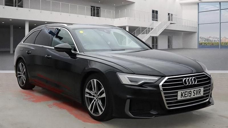 Black Used 2019 Audi A6 S-Line Estate | £20,499 (Good price) - Image 1/2