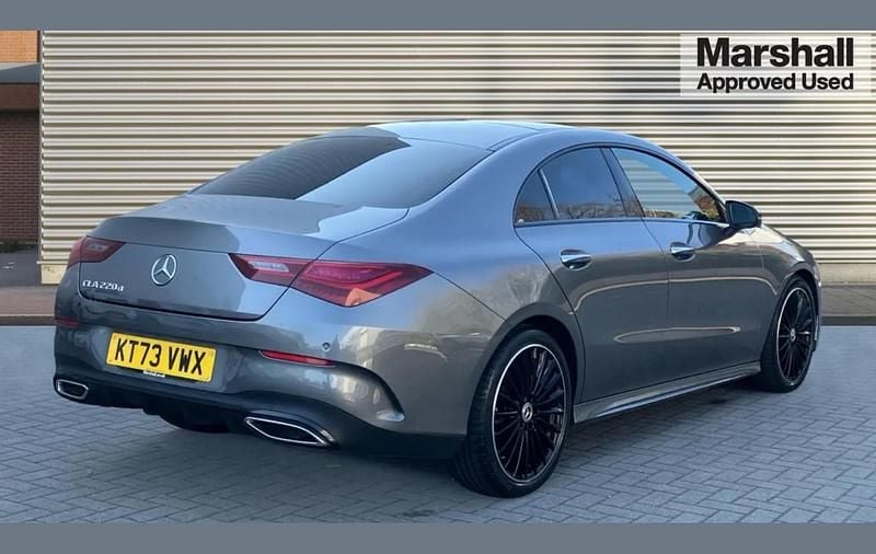 Used Mercedes CLA220 AMG Line Premium Plus 190 HP (139 kW) 2023 Grey Sedan