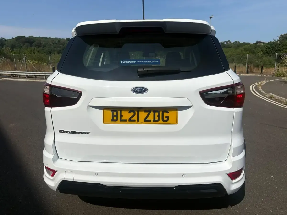 Used Ford Ecosport ST-Line 125 HP (91 kW) 2021 White SUV