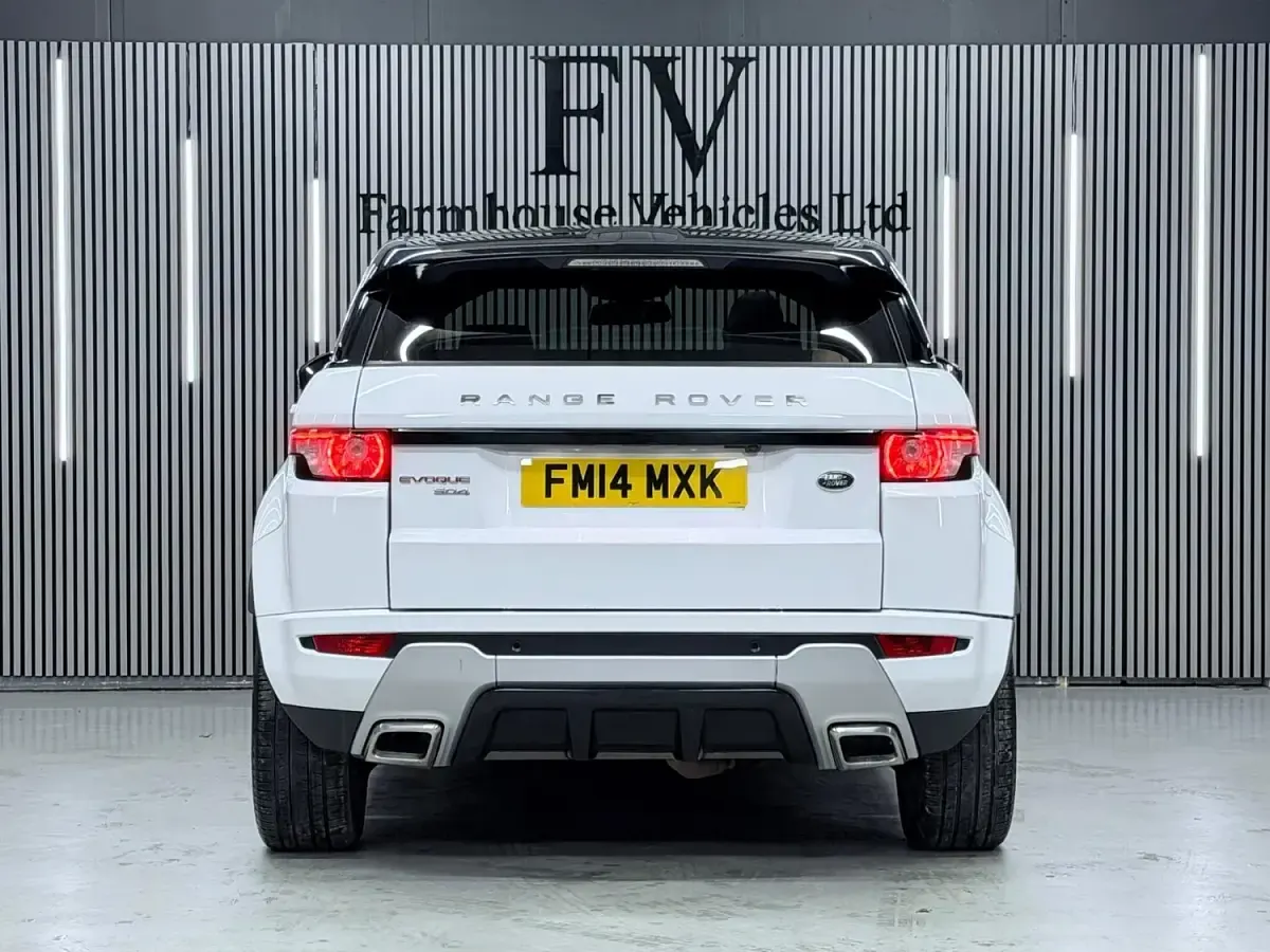 Used Land Rover Range Rover evoque Dynamic 2014 White SUV
