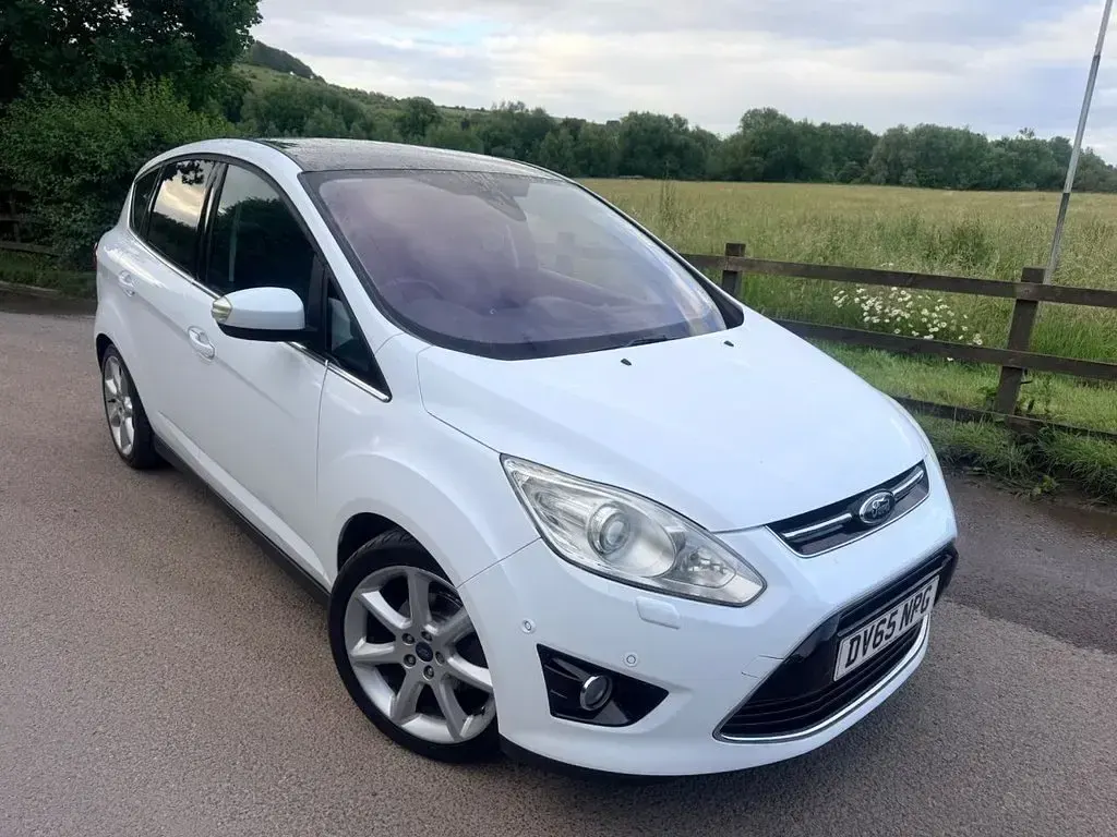 Used Ford C-MAX Titanium X 115 HP (84 kW) 2015 White MPV
