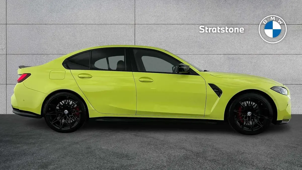 Used BMW M3 Competition Edition 510 HP (375 kW) 2023 Yellow Sedan