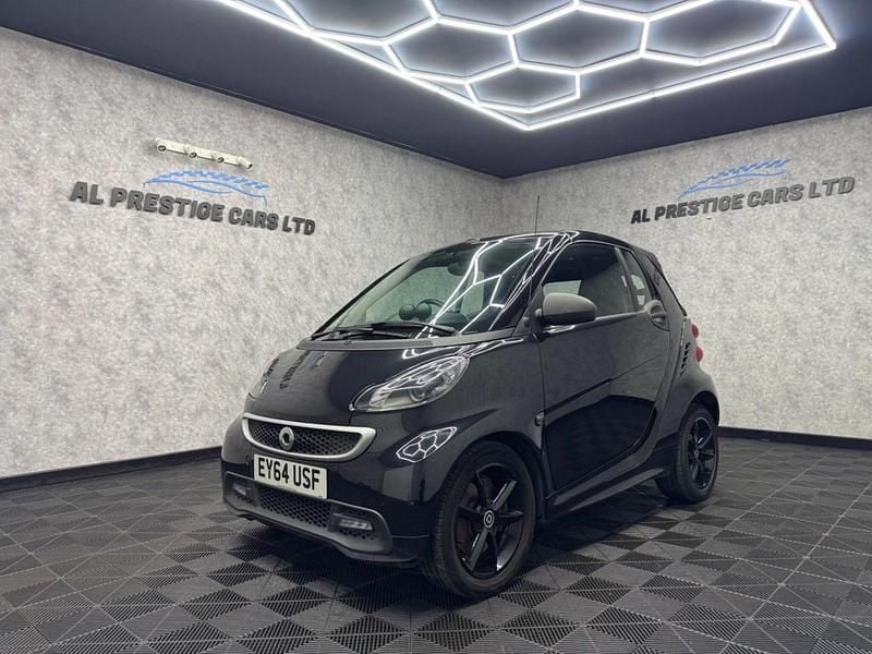 Black Used 2014 Smart ForTwo Cabrio Cabriolet | £5,999 (Fair price) - Image 1/4