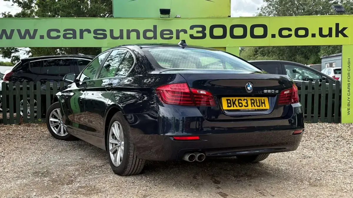 Used BMW 520 Comfort Edition 2013 Blue Sedan