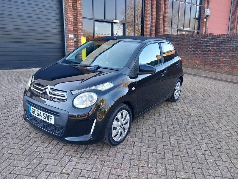Usado Citroën C1 Feel 82 CV (60 kW) 2014 Negro Utilitario
