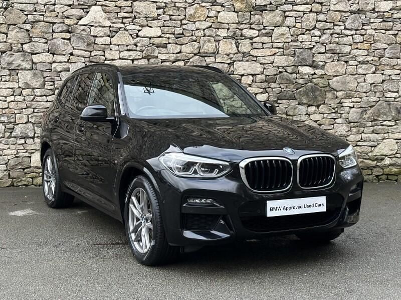 Used BMW X3 M Sport 187 HP (137 kW) 2021 Black SUV