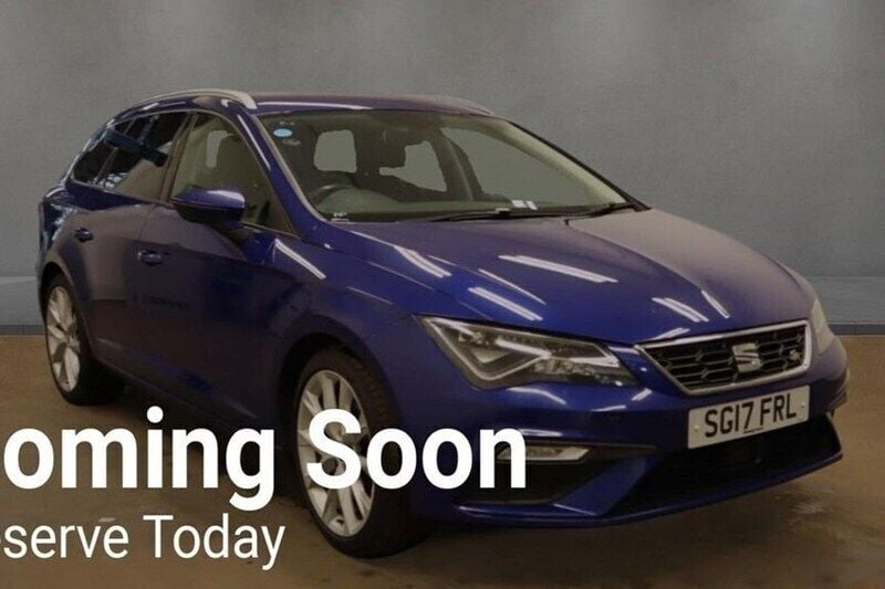 Blue Used 2017 Seat Leon ST FR Estate | £8,490 (Fair price) - Image 1/1