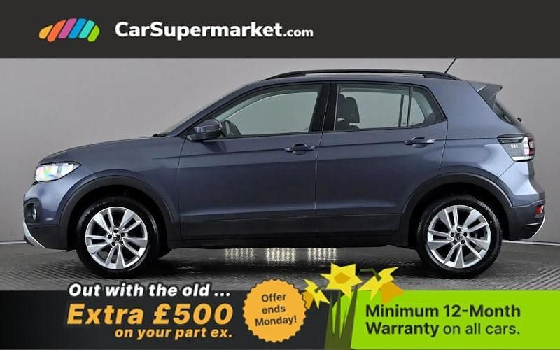 Used VW T-Cross SE 110 HP (80 kW) 2022 Grey SUV