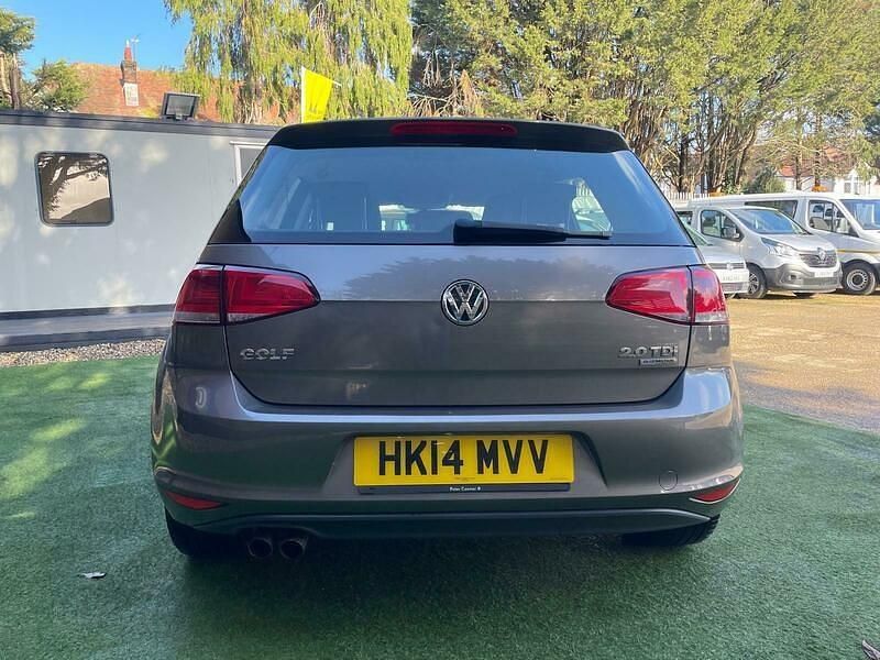 Used VW Golf VII SE 2014 Brown Hatchback