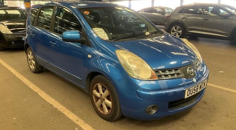Blue Used 2008 Nissan Note Acenta MPV | £895 (Good price) - Image 1/4