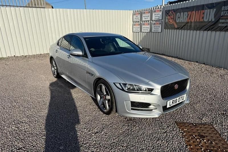 Silver Used 2018 Jaguar XE R-Sport Sedan | £9,999 (Fair price) - Image 1/1