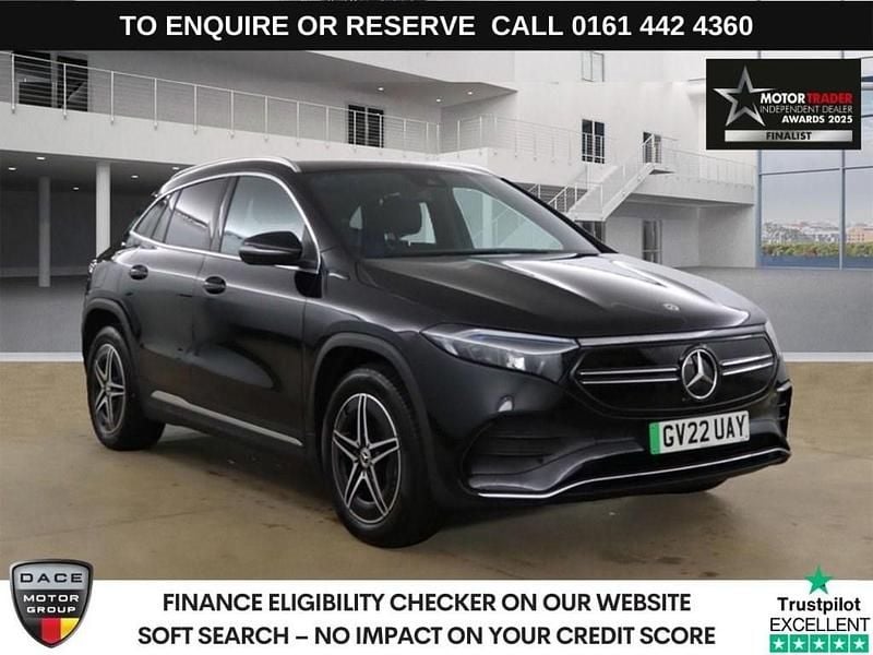 Black Used 2022 Mercedes EQA250+ AMG line SUV | £21,470 (A bit pricey) - Image 1/4