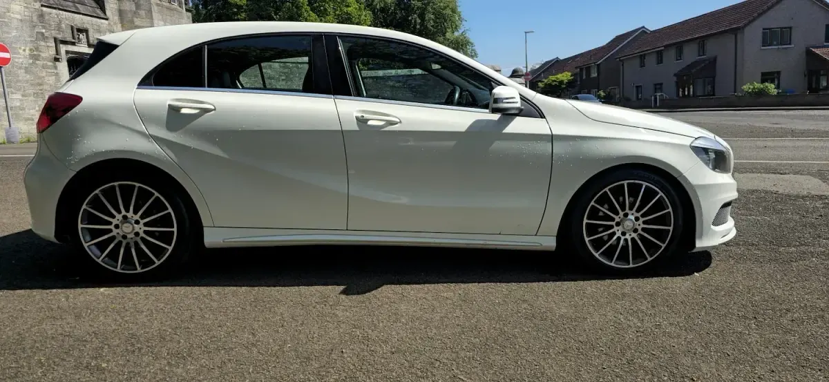 Used Mercedes A180 AMG 2014 White Hatchback