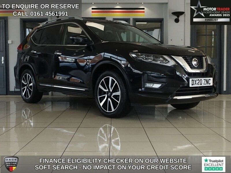 Black Used 2020 Nissan X-Trail S SUV | £17,970 (Fair price) - Image 1/4