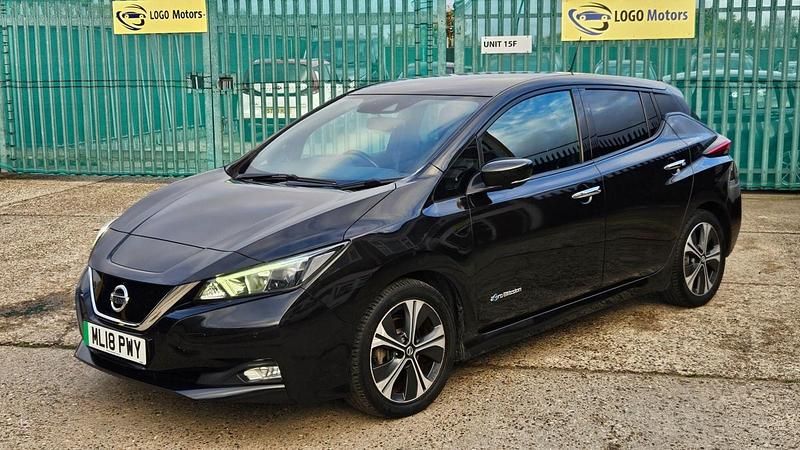 Black Used 2018 Nissan Leaf Hatchback | £4,799 (Expensive) - Image 1/4
