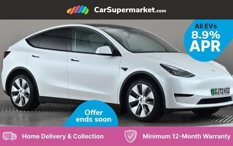 White Used 2022 Tesla Model Y Long Range AWD SUV | £25,197 - Image 1/3