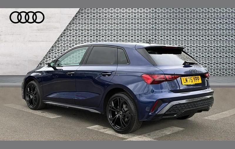 Used Audi A3 e-tron Black Edition 200 HP (147 kW) 2025 Blue Hatchback