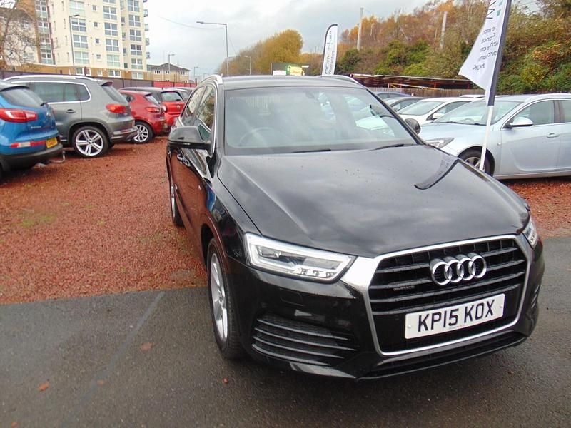 Used Audi Q3 S-Line 180 HP (132 kW) 2015 Black SUV