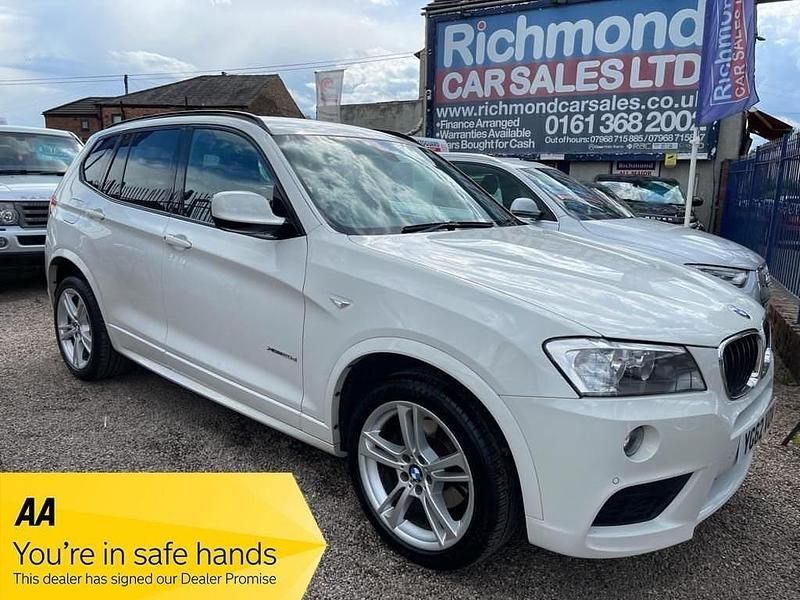 Used BMW X3 M Sport 181 HP (133 kW) 2012 White SUV