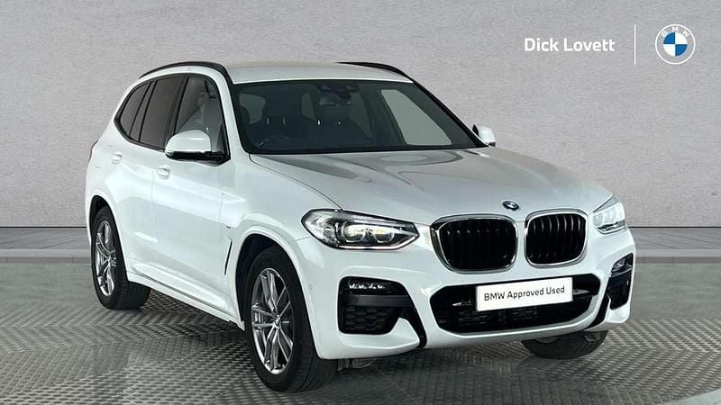 White Used 2021 BMW X3 M Sport SUV | £27,900 (Good price) - Image 1/4