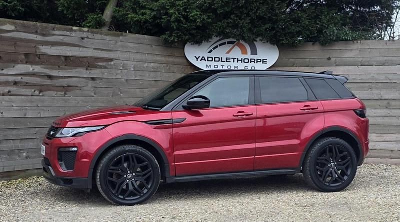 Used Land Rover Range Rover evoque HSE Dynamic 2017 Red SUV