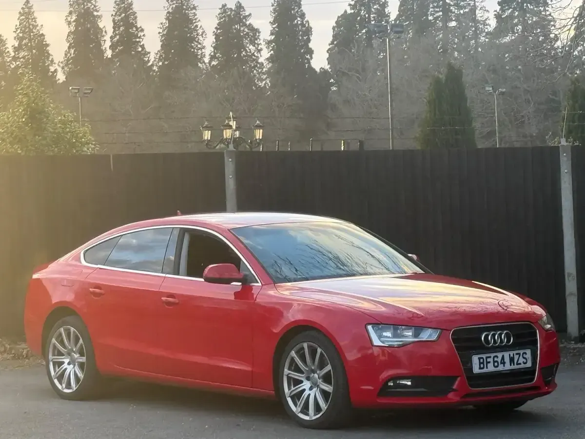 Used Audi A5 Sportback 2014 Red Hatchback
