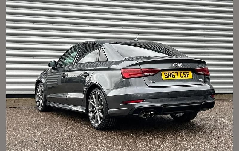 Used Audi A3 Black Edition 147 HP (108 kW) 2017 Grey Sedan