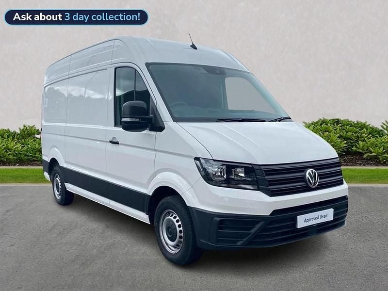 White Used 2024 VW Crafter Van | £25,499 (Fair price) - Image 1/4