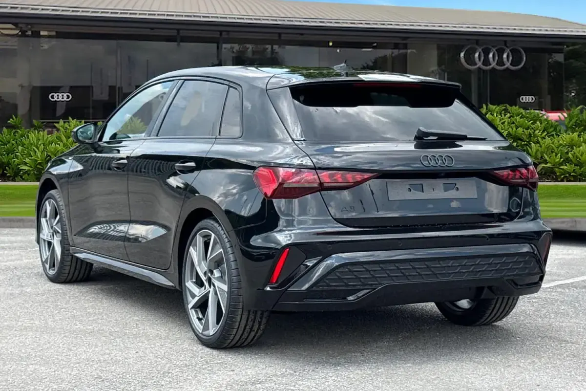 New Audi A3 Black Edition 2026 Black Hatchback