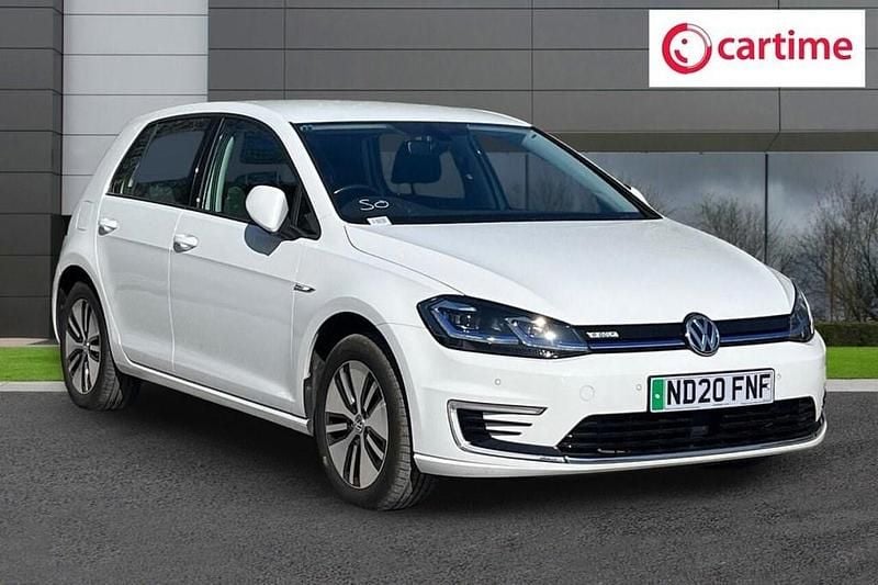 Used VW e-Golf SE 100 kW (136 HP) 2020 White Hatchback