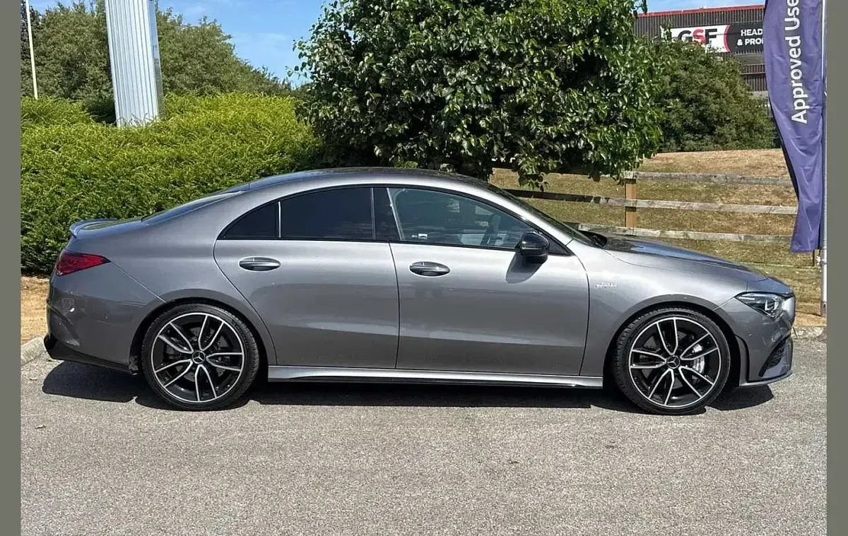 Used Mercedes CLA35 AMG Premium 301 HP (221 kW) 2023 Grey Coupe
