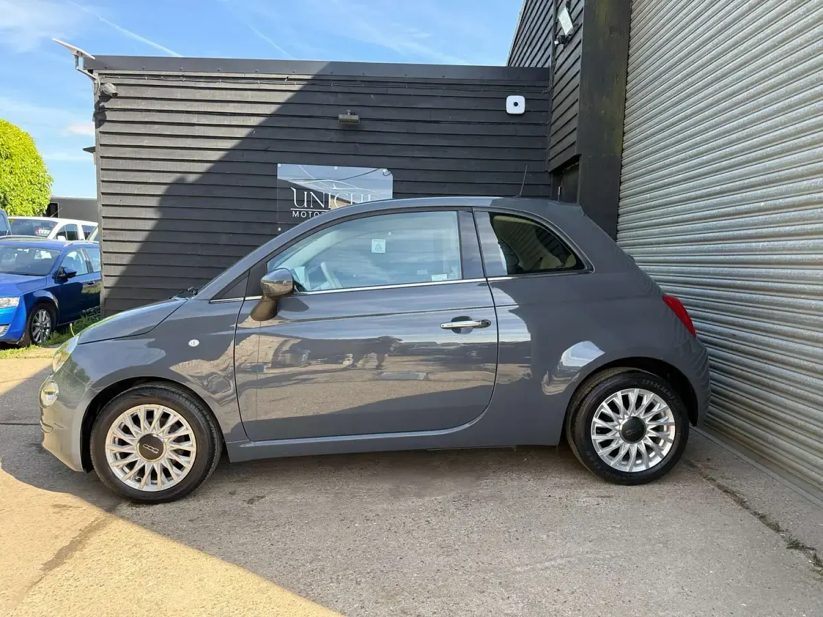 Used Fiat 500 Lounge 69 HP (50 kW) 2019 Grey Hatchback
