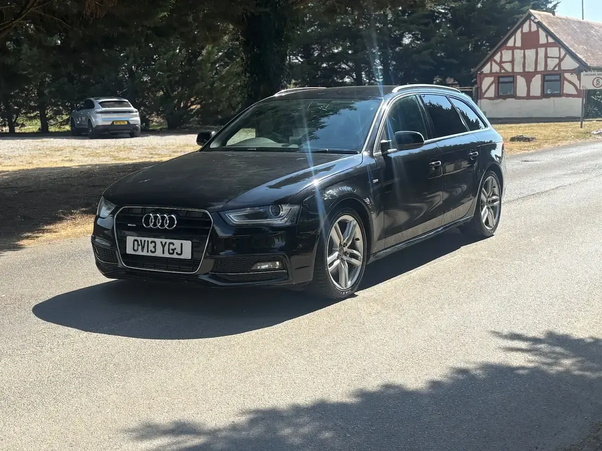 Used Audi A4 S-Line 2013 Black Estate