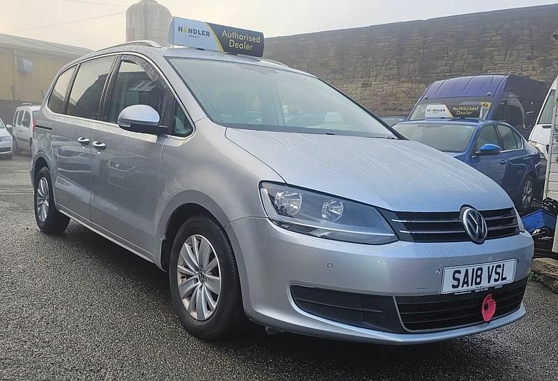 Silver Used 2018 VW Sharan SE MPV | £5,695 - Image 1/4