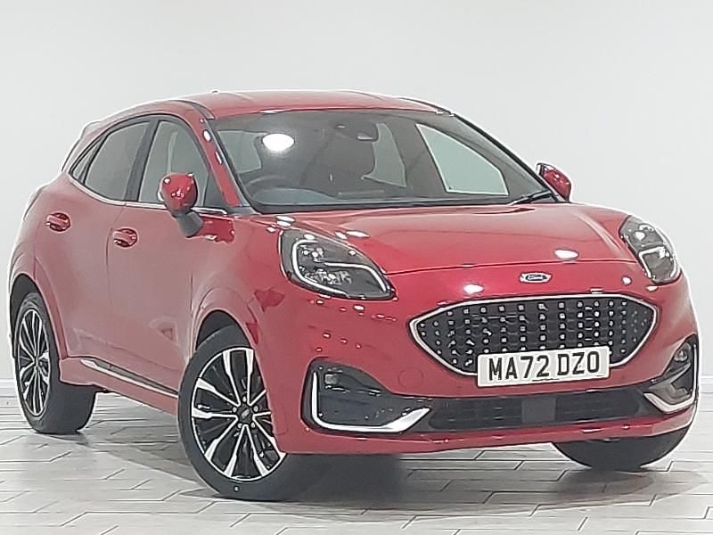 Red Used 2022 Ford Puma ST-Line Hatchback | £17,998 (A bit pricey) - Image 1/4