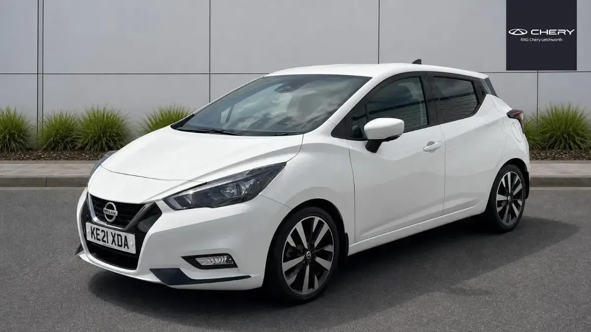 Used Nissan Micra S 91 HP (66 kW) 2021 White Hatchback