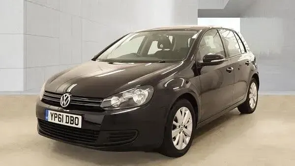 Used VW Golf VI SE 122 HP (89 kW) 2011 Black Hatchback