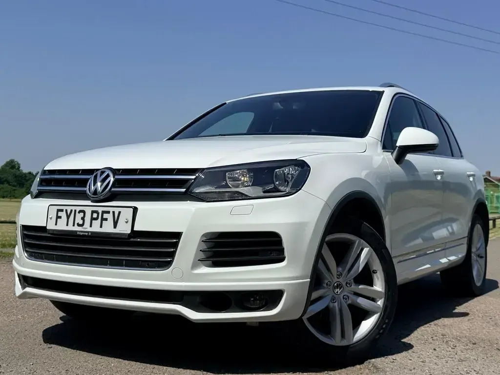 Used VW Touareg S 245 HP (180 kW) 2013 White SUV