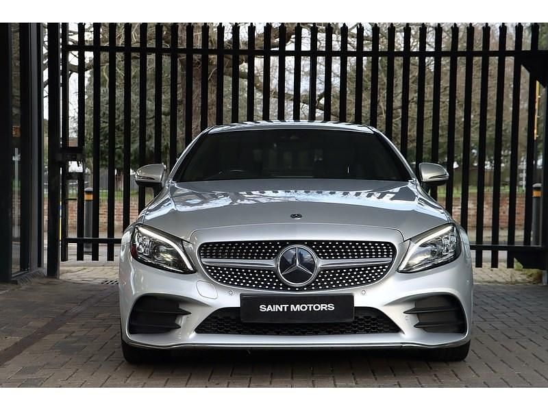 Used Mercedes C200 AMG Line Premium 2020 Silver Coupe