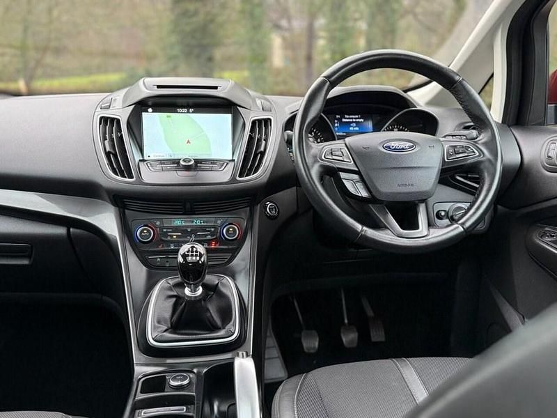 Used Ford Grand C-Max Titanium X 125 HP (91 kW) 2018 Red MPV