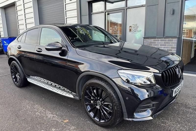 Black Used 2018 Mercedes GLC220 AMG line Coupe | £22,000 (Fair price) - Image 1/1